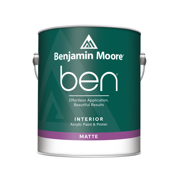 ben Waterborne Interior Paint- Matte 624