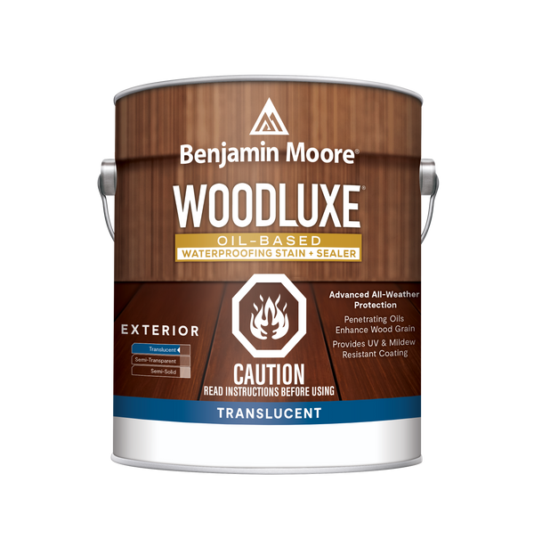 K591 Woodluxe® Oil-Based Waterproofing Exterior Stain + Sealer - Translucent