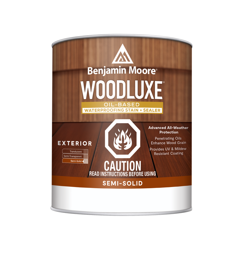 K593 06 Woodluxe® Oil-Based Waterproofing Exterior Stain + Sealer - Semi-Solid