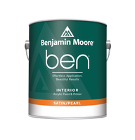 ben Waterborne Interior Paint- Satin/Pearl 628